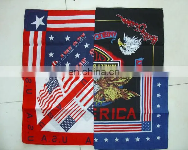 Multifunctional Bandana Triangle Bandana Wrist Bandana Custom Cotton Headwear