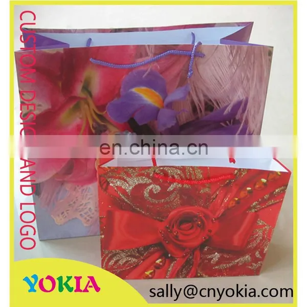 Promotion Seasonal Kraft Paper Bags Cotton Handle photo-4