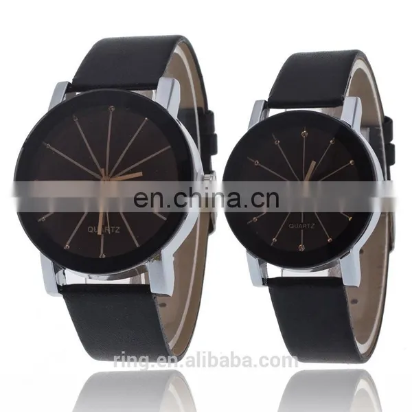 High Quality China Watch Leather Belt Couple Watch For Gift photo-4