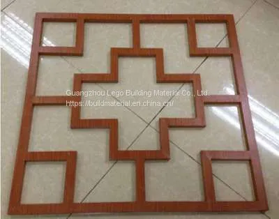 Aluminum Veneer Slat Fence Spraying Decorative Aluminum Solid photo-2