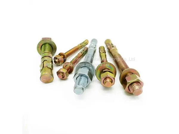 Galvanizer Wedge Anchor, Expansion Fastener Bolts, Through Bolt Anchor photo-2