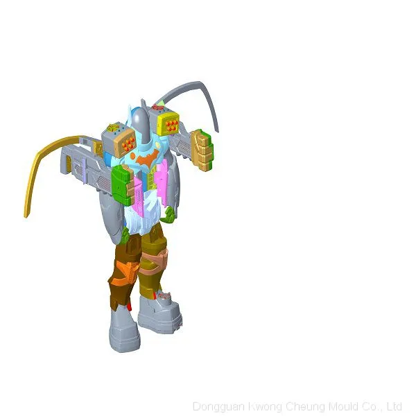 Robot Toy Set Customize Mock Up Sample Design Prototype Model photo-4