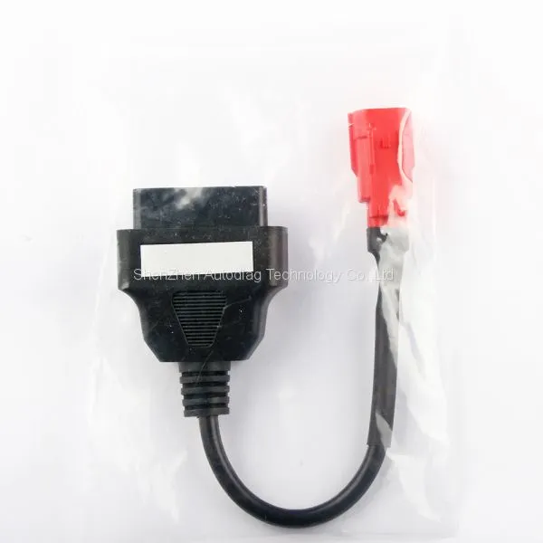 Kawasaki 6pin To 16 Pin Motorcycle Diagnostic Tools OBD Adapters Autocycle OBD2 Extension Cables For DL650 SV650 GSX-R photo-4