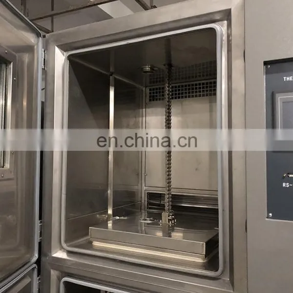 IEC60068-2-78 Battery Hot Cold Impact Testing Machine Price Thermal Shock Test Chamber photo-4