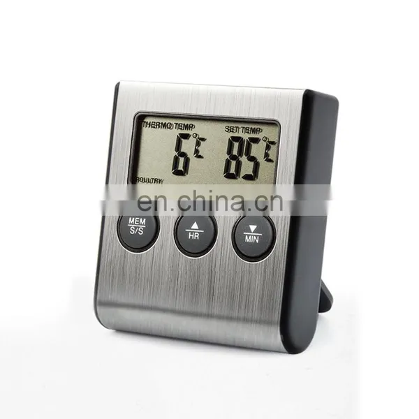 Wireless Smart Remote Digital Cooking Food Meat Thermometer for Grilling Oven Kitchen Smoker BBQ Grill Thermometer With Probe photo-3