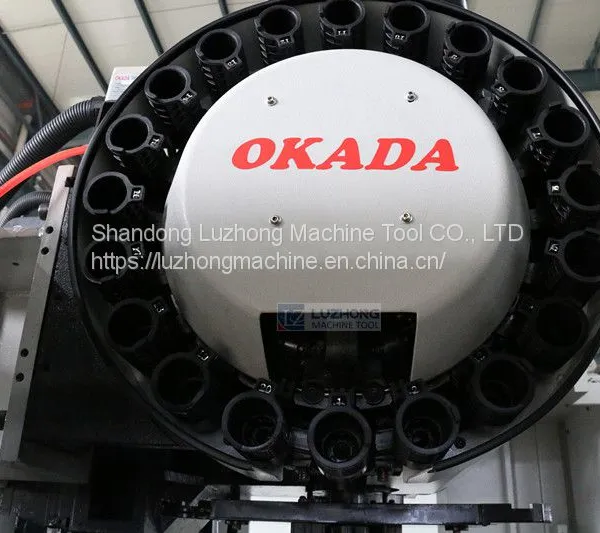 VMC840 Luzhong 5 Axis VMC840 CNC Mini Universal Vertical Milling Machine Center photo-4