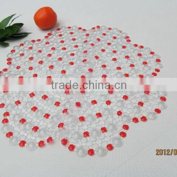 Lowest Price Flower Shaped Pvc Bath Mat photo-2