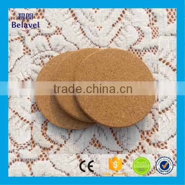 Wholesale Classic Design Blank Cork Coaster Custom Round Cork Coasters Supplier's Choice