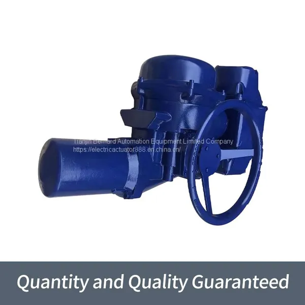 Bernard Original Angle Stroke Electric Actuator ST14+RS400 Electric Gate Valve Device photo-3