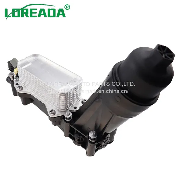 Oil Cooler Filter Adapter Housing 68105583AF For Jeep Chrysler Dodge 3.6 2014-17 photo-3