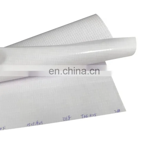 Outdoor PVC Coated Frontlit 340gsm PVC Vinyl Flex Banner for Digital Printing (glossy Frontlit) photo-2