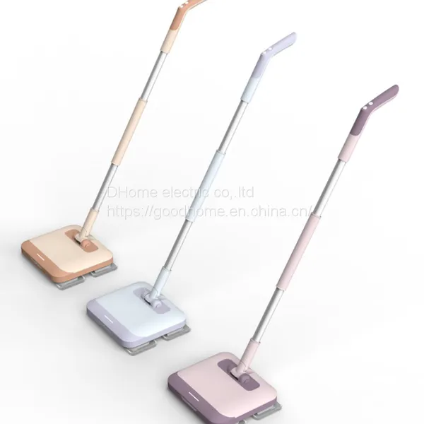 Wireless electric mop household vibration mop all-in-one push rod wireless hand-held rotary water spray mop（Wechat:13510231336）