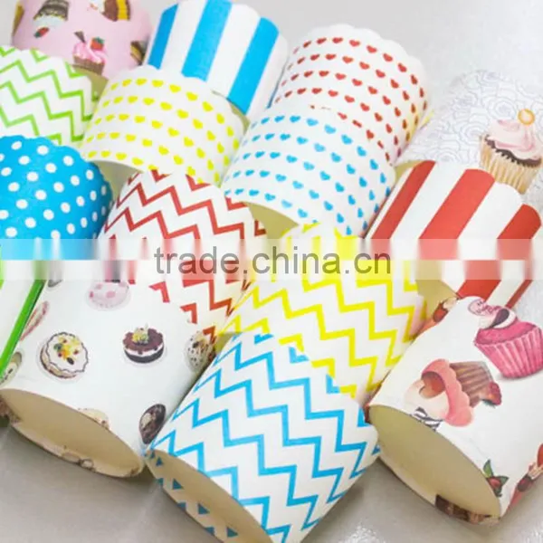 Colorful Supermarket Bulk Paper Muffin Cup photo-3