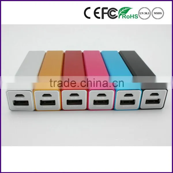 2015 Hot Aluminum Power Bank With 2600mAh for Smartphone photo-5