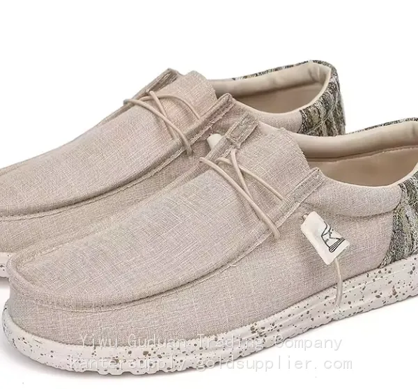 Spring Autumn Fashion Loafers Shoes Men Classic High Quality Denim Comfortable Drive Boat Shoes photo-4