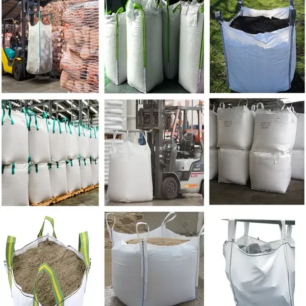 Heavy Duty Bulk Bag Super Sack PP Tote Bag FIBC 1000kgs Big Bag Laminated Jumbo Bag for 1ton Pigment photo-2
