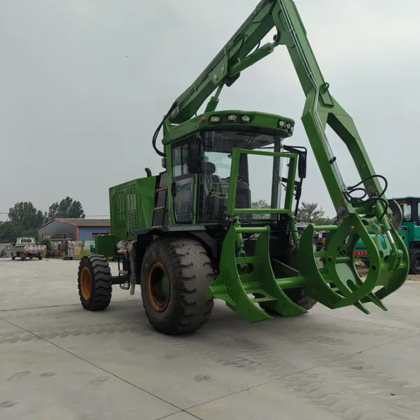 Export to India for Sugarcane Plantations, Sugar Factory Sugarcane Harvesting Loading and Unloading Transportation Machinery - LZ9800 Sugarcane Loader photo-3