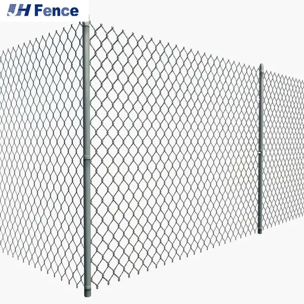 Chain Link Fence With Post High Quality 6ft 12 Gauge Chain Link Fence Galvanized Price for 100 Foot Roll Chain Link Fence