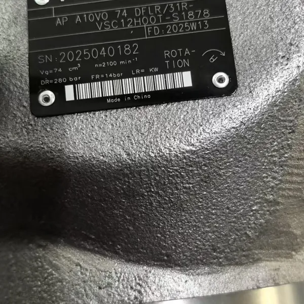 A10VSO45 A10VSO28 A10VSO18 Hydraulic Piston Pump A10VSO AP A10VO 74 DFLR31RVSC12H00T-S1878 A10VO28ED72/52R-VSC11N00P-S1457 photo-2
