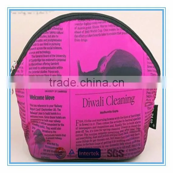 2014 Custom Nylon Digital Printing Wholesale Cosmetic Bag