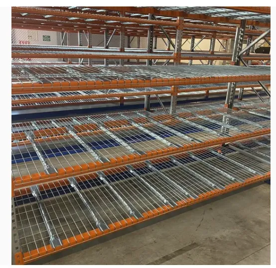 Galvanized Wire Mesh Decking for Pallet Rack