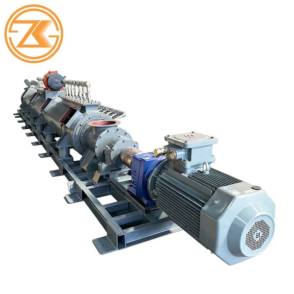 Double Shaft Dust Humidifier Industrial Dust Mixing Wetting Machine Dust Humidifier photo-5