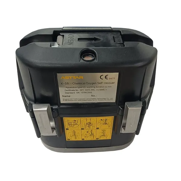 Personal Escape Respirator K-Sb50 50 Minute Self Contained Chemical Oxygen