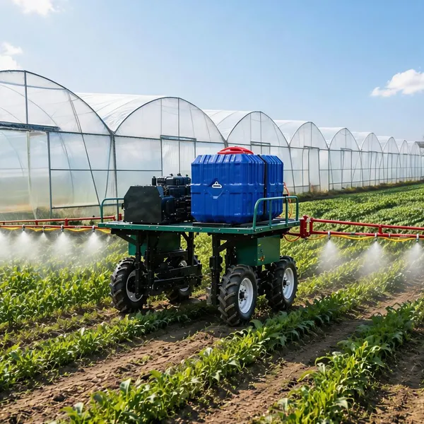 SPRY600B Remote Control Farm Boom Sprayer 600L Chemical Sprayer With Adjustable Track and Precision Spraying Performance