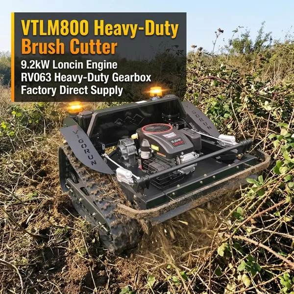 Zero Turn VTLM800 Remote Crawler Mower 48V Servo Drive CE Approved by China Professional Manufacturer
