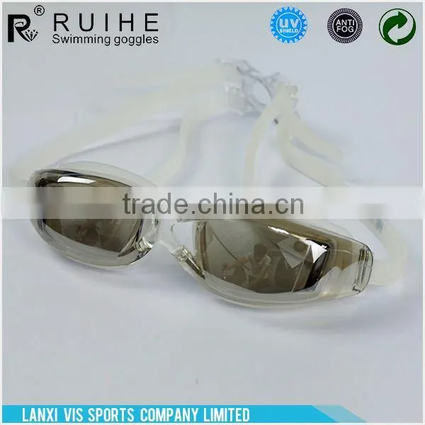 Newest Sale Excellent Quality Anti-fog Diving Swimming Glasses With Many Colors