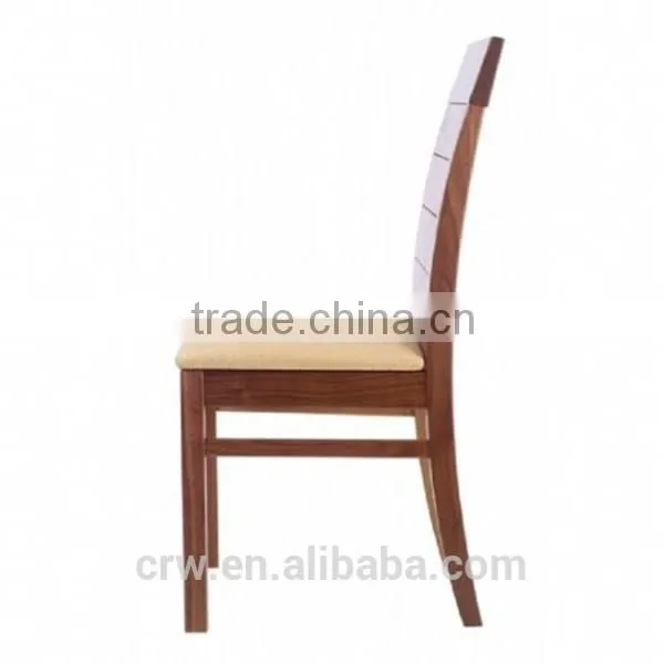 RCH-4093 Oak High Back Chair With Solid Wood Back Rest And Beige Seat Pad Quality Choice photo-4