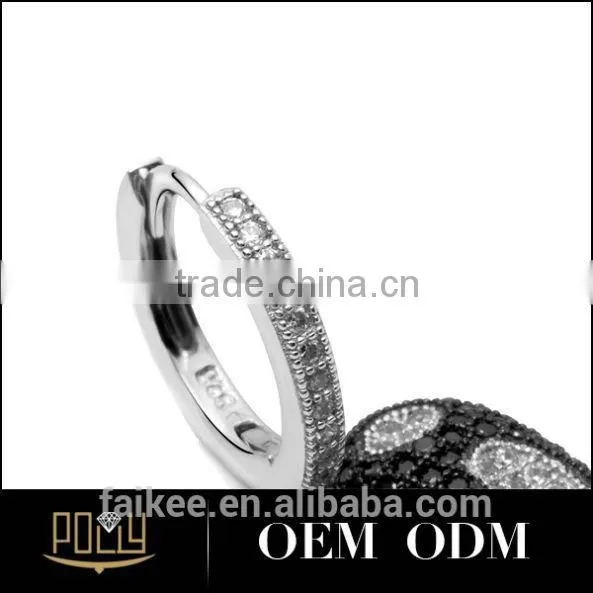 Fashion New Mode Silver Earring for Women Letter Earring photo-3