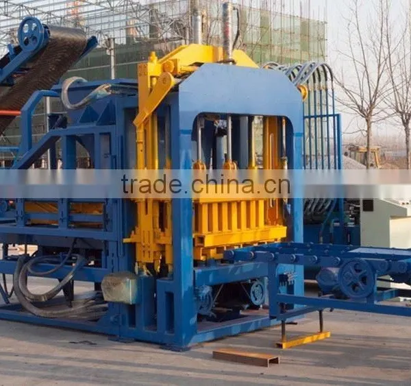Ultifunctional QT 6-15 Grave Used Paving Cheap Concrete Brick Making Machines Export Egypt photo-2
