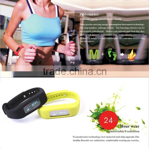 Oled Smart Bluetooth 4.0 Health Wristband Digital Fitness Wristband photo-3