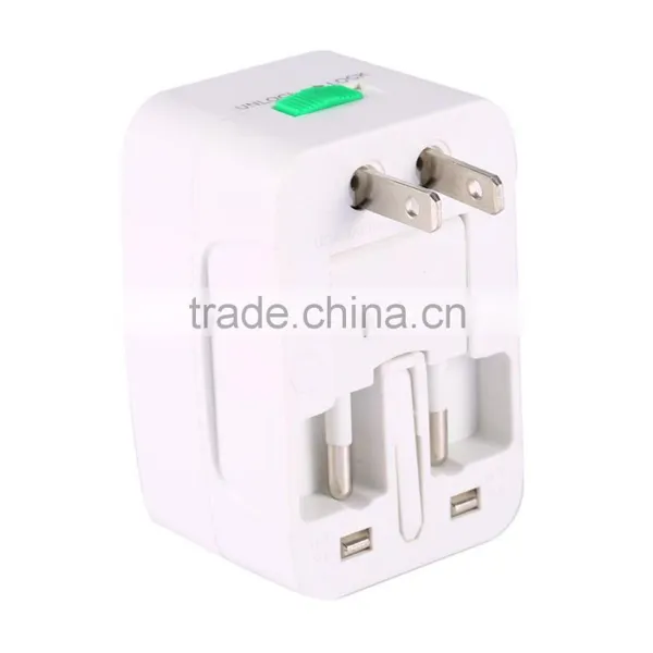Universal Travel Plug Socket Adapters All in 1 Travel Worldwide US UK AU EU FR DE ES SG BR RU CA NZ IT CL MX Electrical Power Pl photo-5