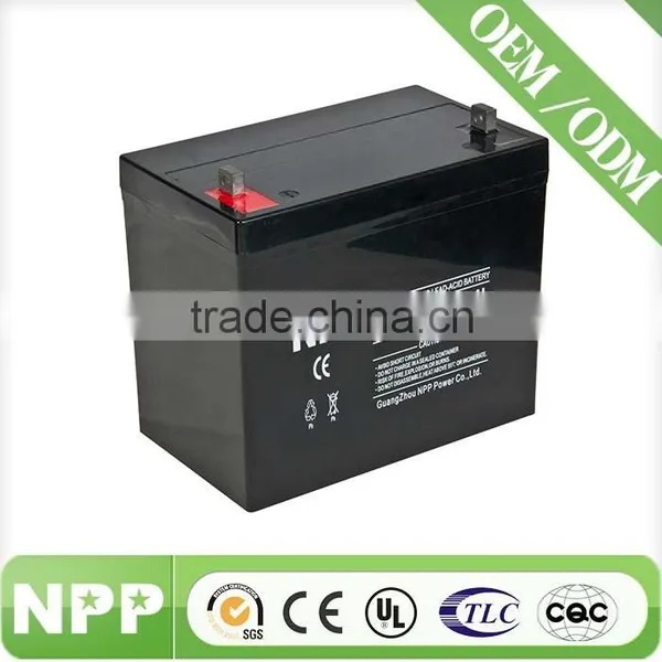 NPP12v50ah Rechargeable Lead Acid Battery photo-3