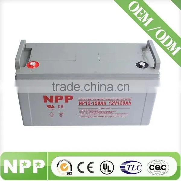 12v120ah Made in China off Grid Solar System Battery photo-2