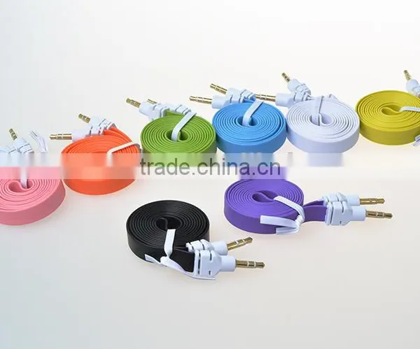 Premium Gold 3.5mm Retractable Aux Jack Audio Cable photo-5
