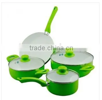 High Quality Aluminum 7 Pcs Cookware Sets photo-3