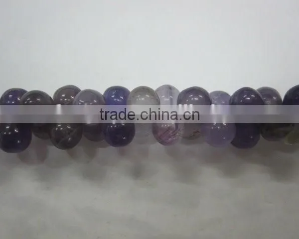 100% Natura Amthyst Pumpkin Shape Beads Loose Gemstone Real Amthyst Round Beads photo-4