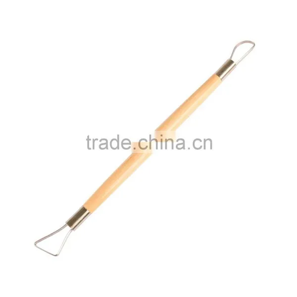 Natural Wood Handle Pottery Clay Modeling Clay Tools Set photo-4
