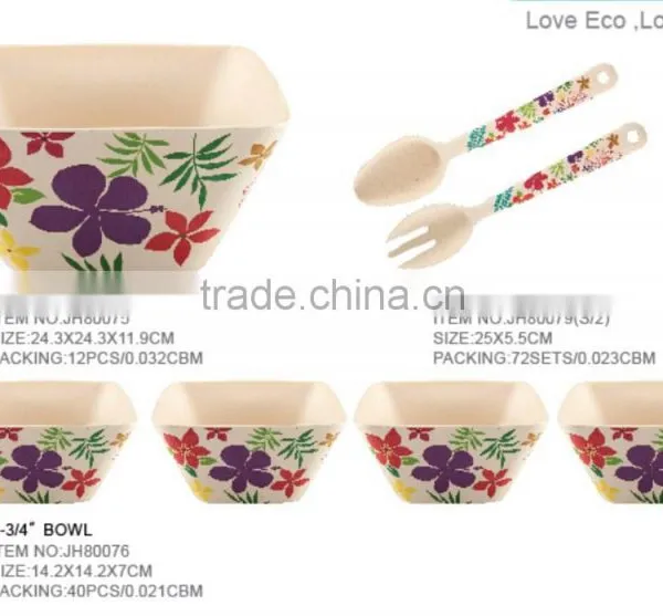 Bio-degradable Rectangle Salad Bowls photo-2