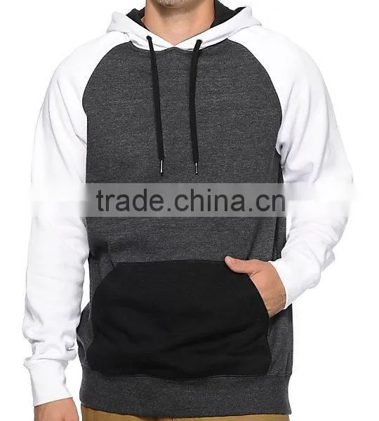 Multi Color Plain Custom Hoodies Men photo-3
