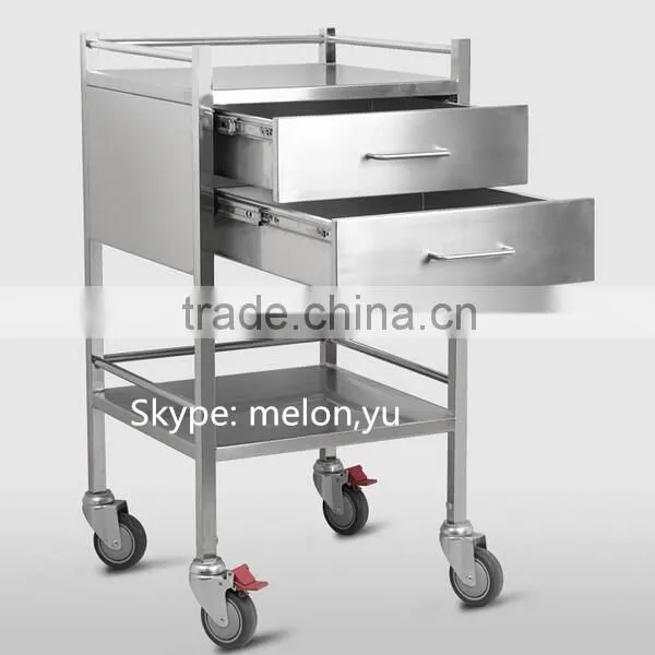 Utility Stainless Steel Serving Cart for Hospital or Hotel photo-5
