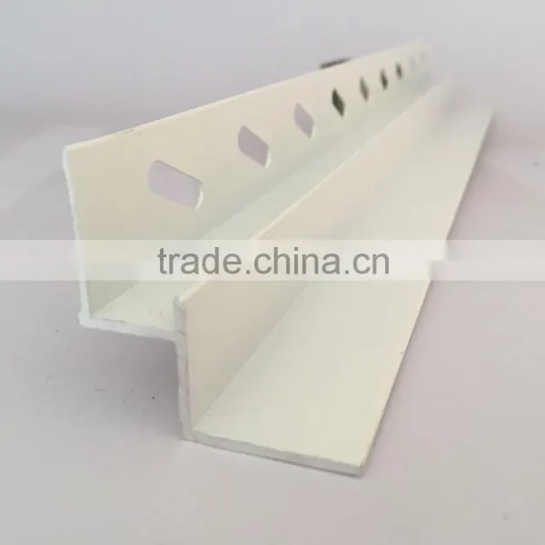 15X15 Feathered Shadow Gap Plasterboard Trim Extruded Aluminium Profiles photo-2