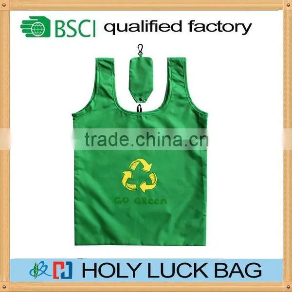 BSCI Customized Rpet/eco Recycled Pet Folding Shopping Custom Eco Bag China photo-6
