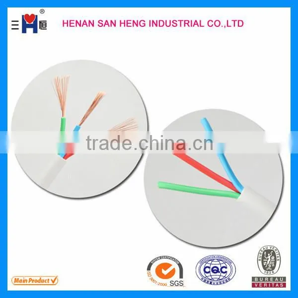 300/500v 1.5mm Copper Conductor Pvc Insulated 3 Core 2.5mm Flexible Wire photo-3