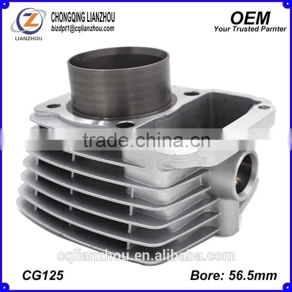 OEM CG125 Small Fin Motorcycle Cylinder photo-3