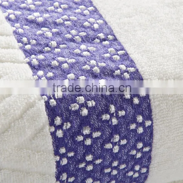 2015 China Supplier 100% Cotton Luxury Face Towel Bath Towel Gift Towel Sets photo-6