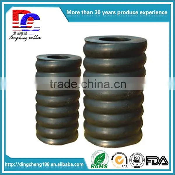 Customized Rubber Seal Spring Vibrating Rubber Spring Hollow Made In China photo-3